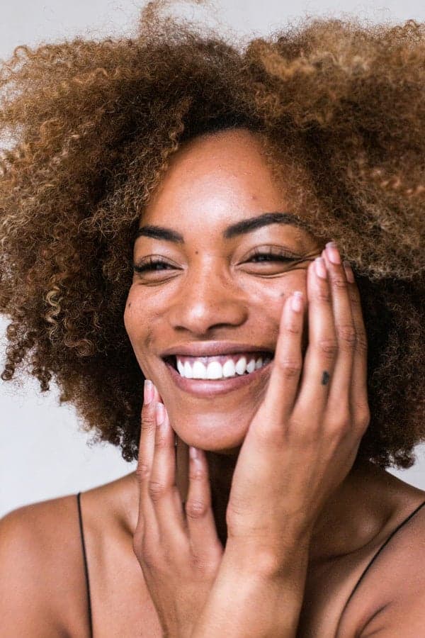 Glowing skin after a spa facial at Chill Spa in Hotel Terra at Jackson Hole, Wyoming.