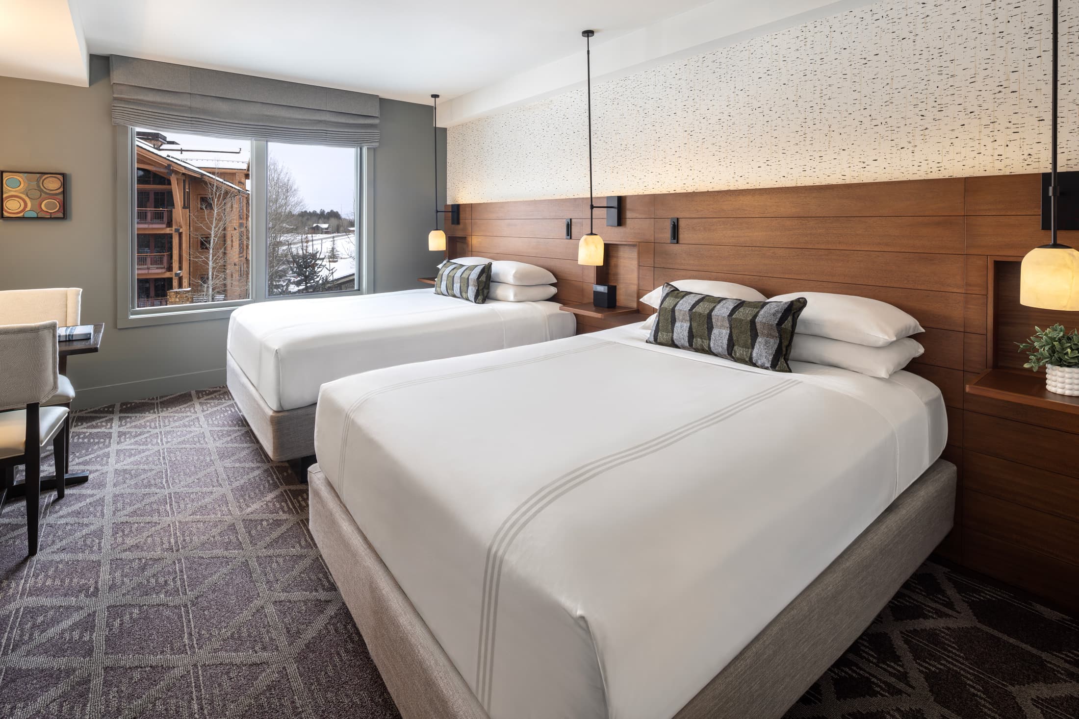 Two Queen Double Bed