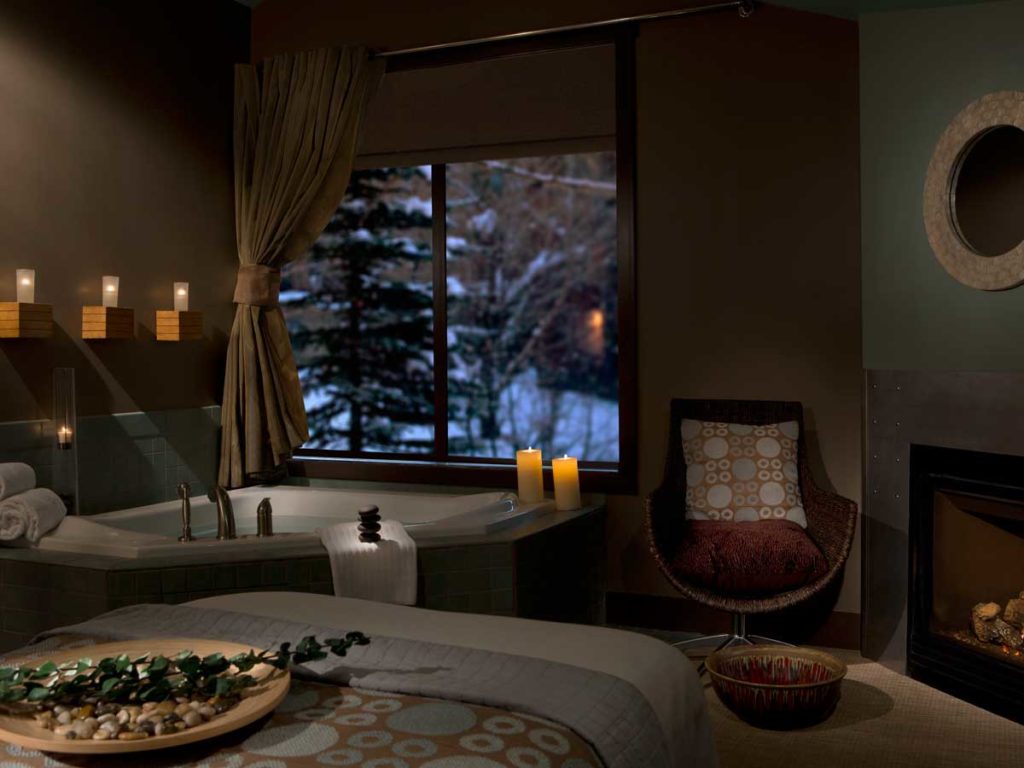 Jackson Hole Spa Treatment Room in Hotel Terra Jackson Hole