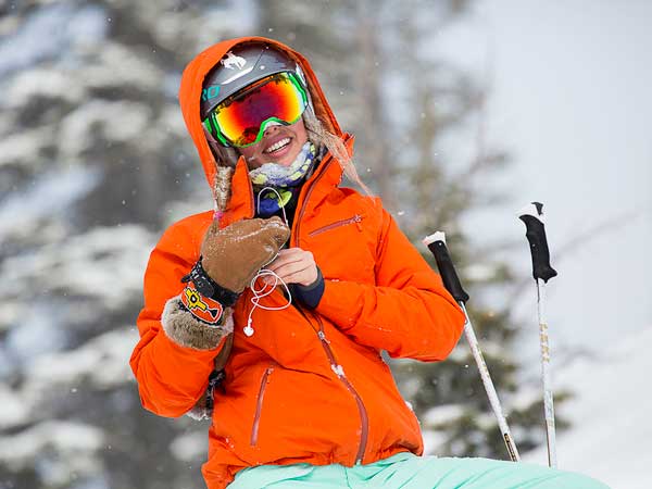 Skier At Jackson Hole.