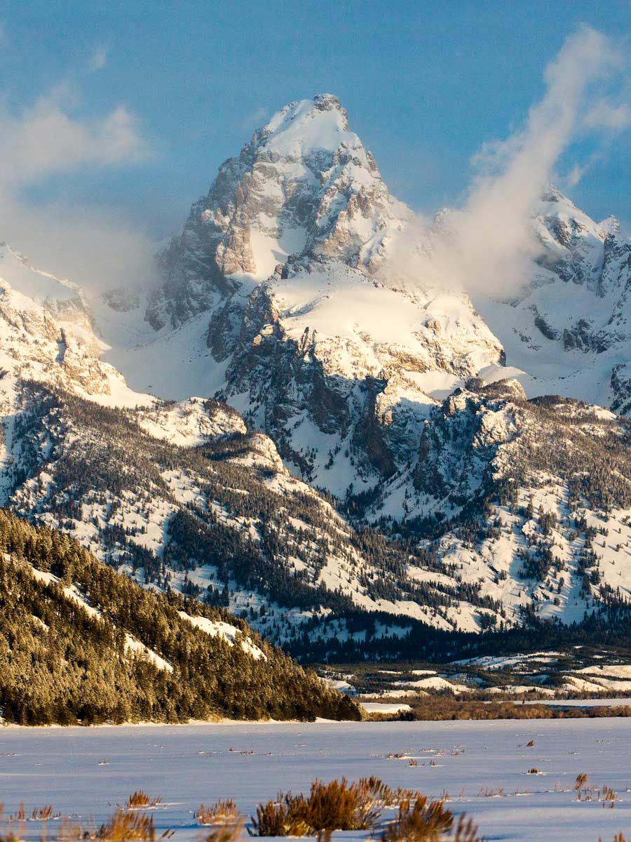 The Tetons.