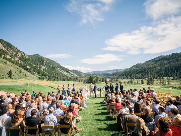 Outdoor Wedding Ceremony.